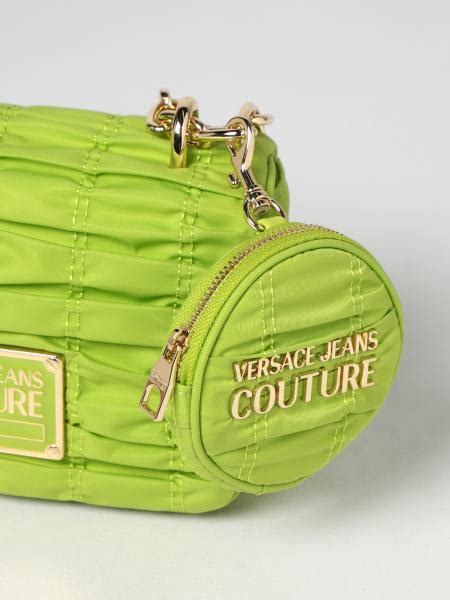 versace couture tas groen|versace jeans handbags.